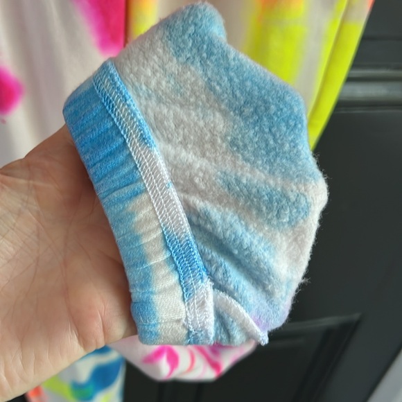 Restore Soft Terry Jumpsuit - Neon Tie Dye Small Jennifer Lopez - Picture 7 of 7